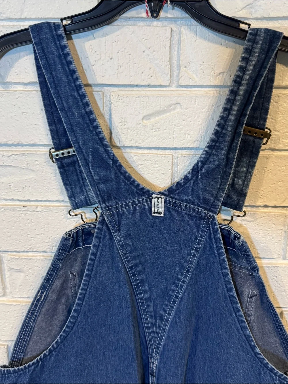 Vintage KEY Blue Denim Overalls Men’s 42”x29”